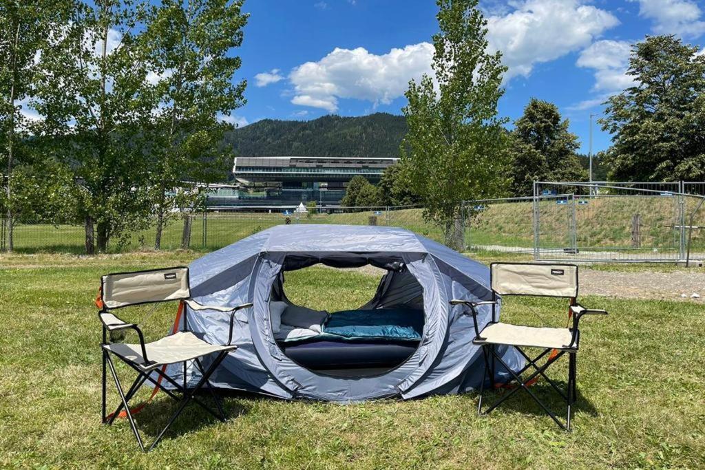 Grandprixcamp, Closest To The Red Bull Ring, Up To 4 Guests In A Tent Spielberg Bei Knittelfeld Eksteriør billede