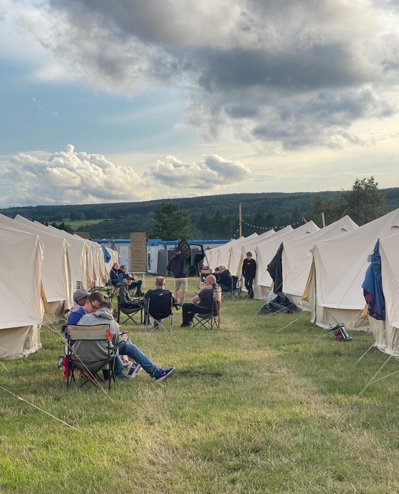 Grandprixcamp, Closest To The Red Bull Ring, Up To 4 Guests In A Tent Spielberg Bei Knittelfeld Eksteriør billede
